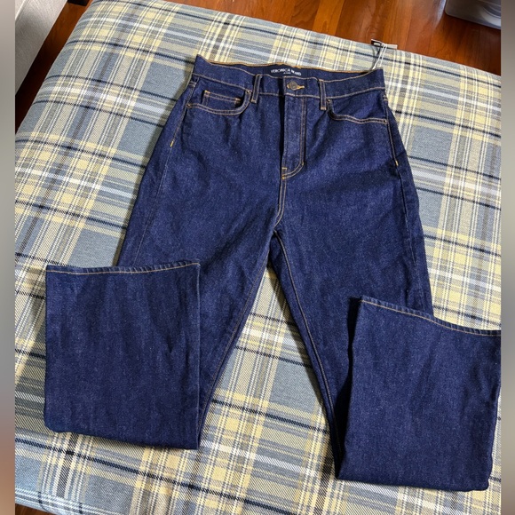 NWT veronica beard carson high rise ankle flare jeans indigo rinse size 28 - Picture 10 of 11